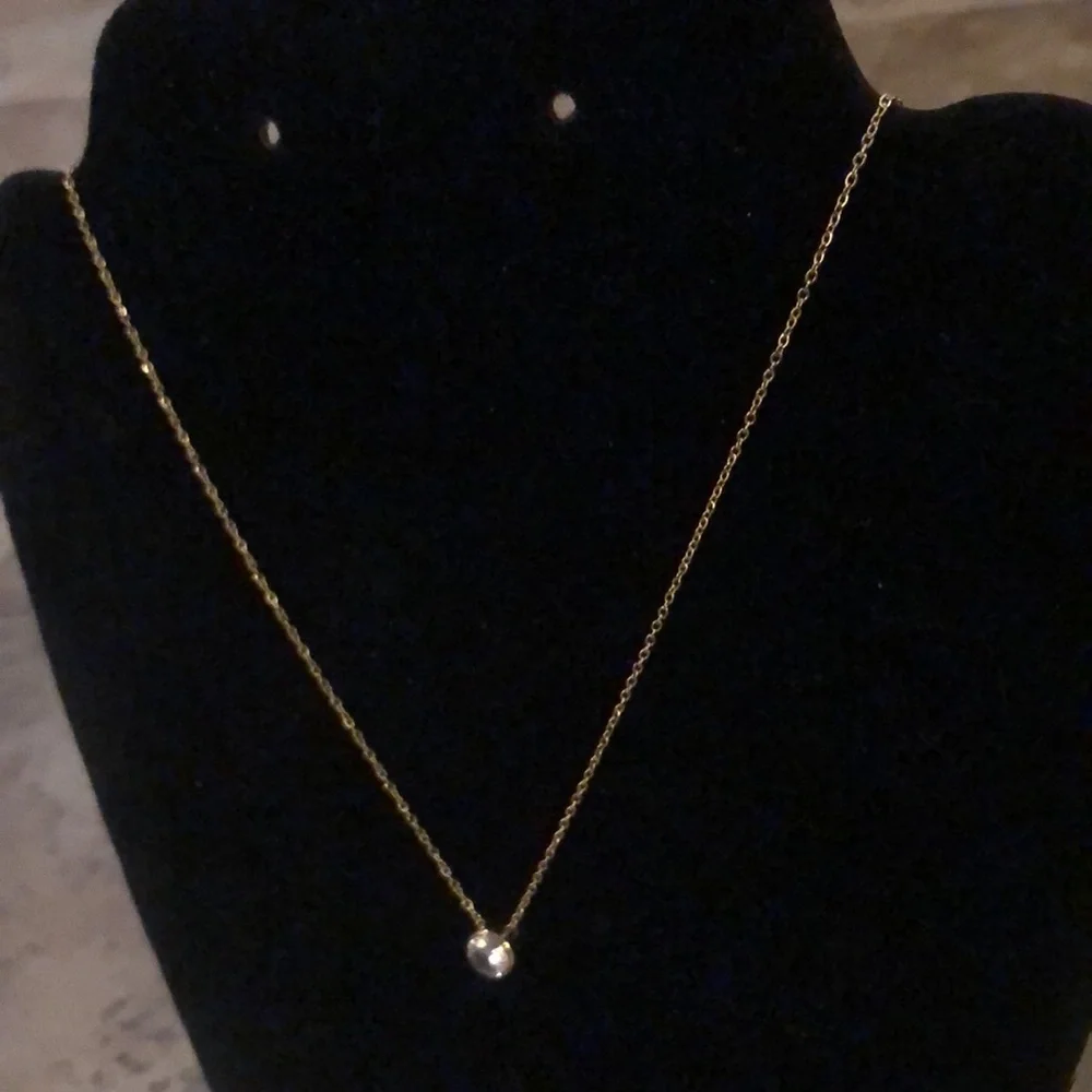Minimalist Gemstone Necklace - Picture 7 of 11